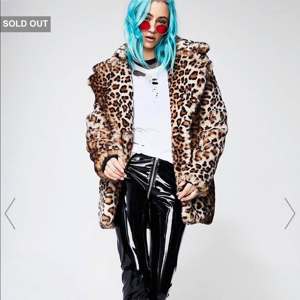 Leopard coat - NWT
